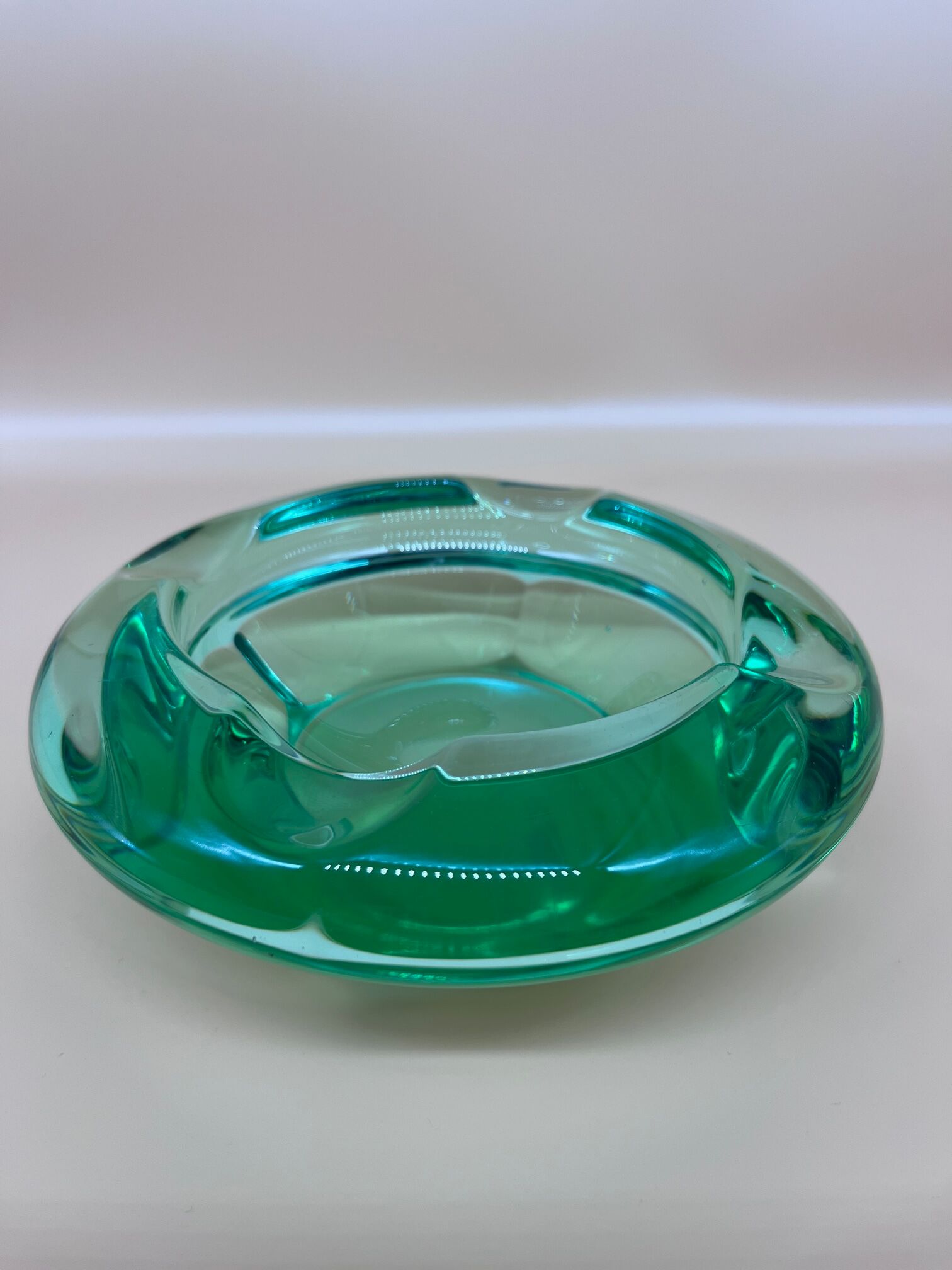 Daum crystal ashtray