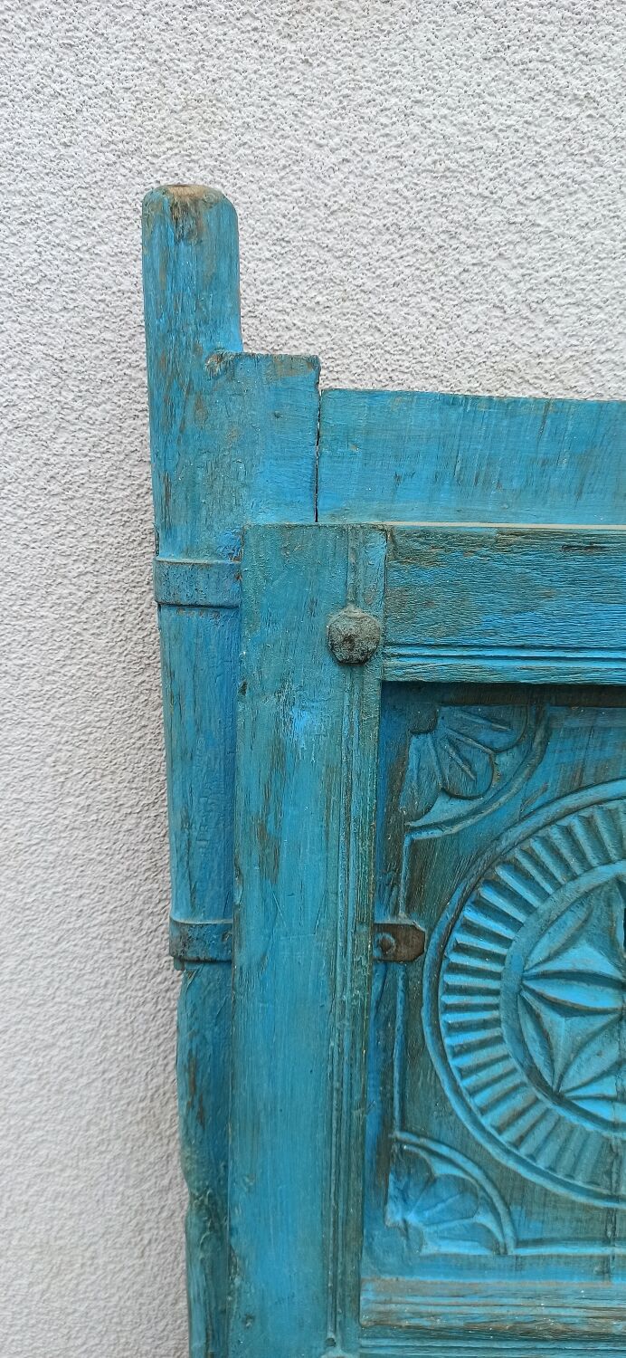 Old wooden door