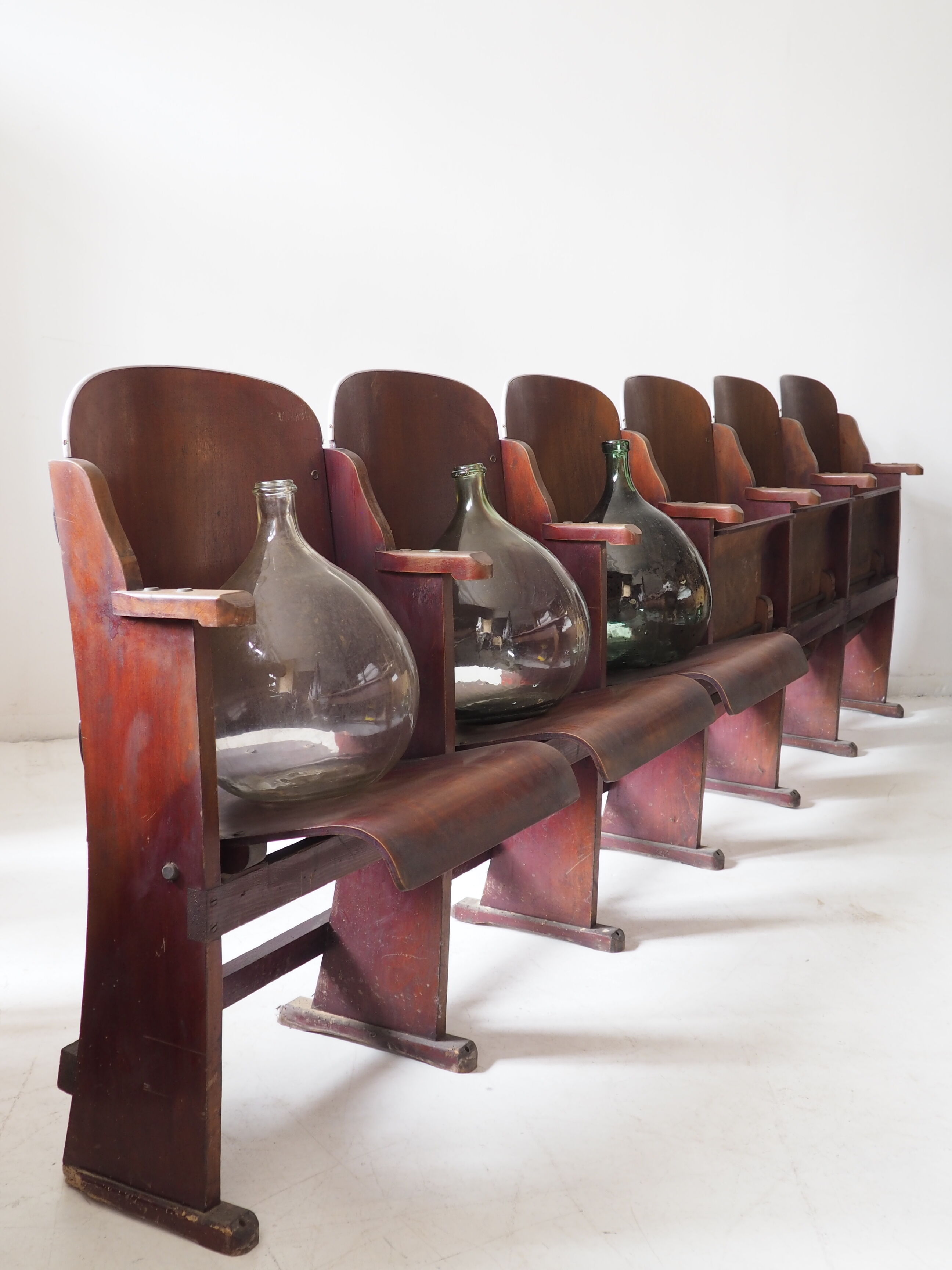 Cinema bench year 50s