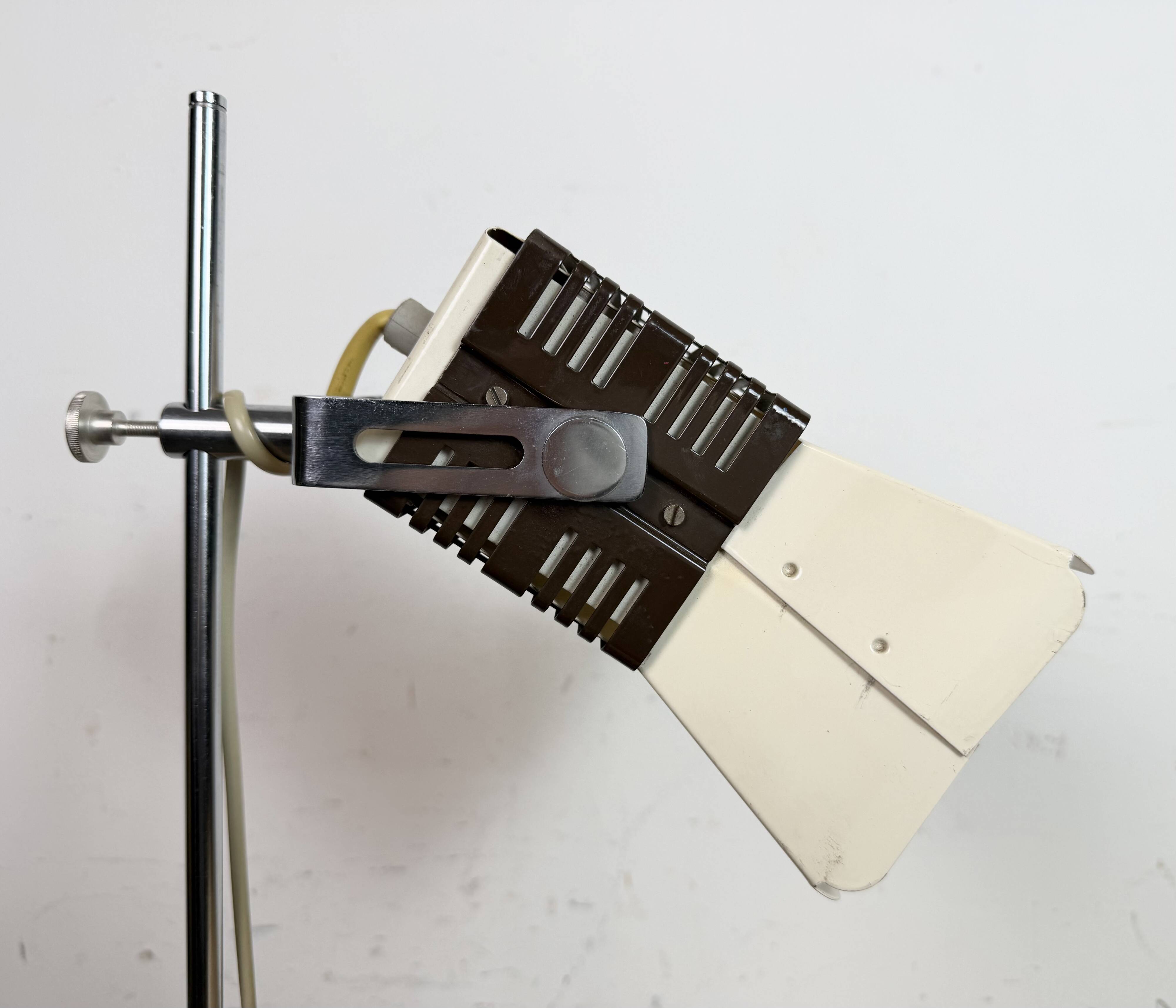 Lampe de table beige vintage de Lidokov, années 1970