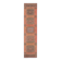 Vintage Turkish Hand-Knotted Wool Cotton Brown Runner Rug 80x336