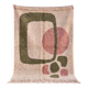 Tapis en laine pure fait main 2/3 m