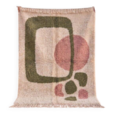 Handmade pure wool rug 2/3 m