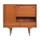 Scandinavian high sideboard in teak 1960s