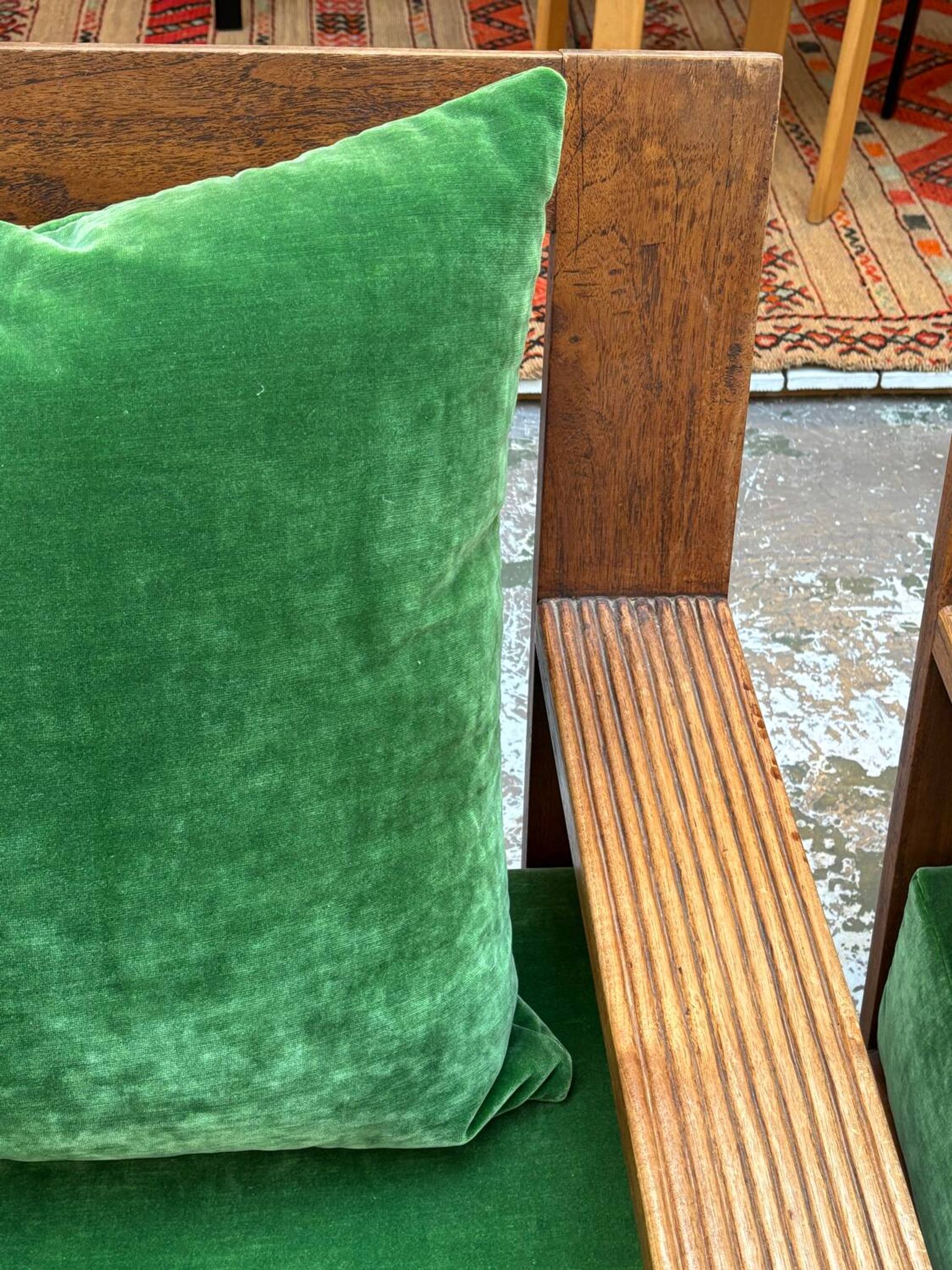 Paire de fauteuils art déco