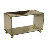 Glass coffee table by Roche Bobois 1960s