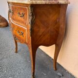 Curved chest of drawers louis XV