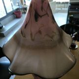 Large mushroom lamp in glass paste by Pascal GUYOT