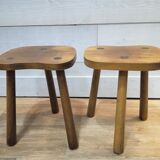 Stool wood tripod