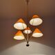Beautiful Brass Chandelier by Rupert Nikoll