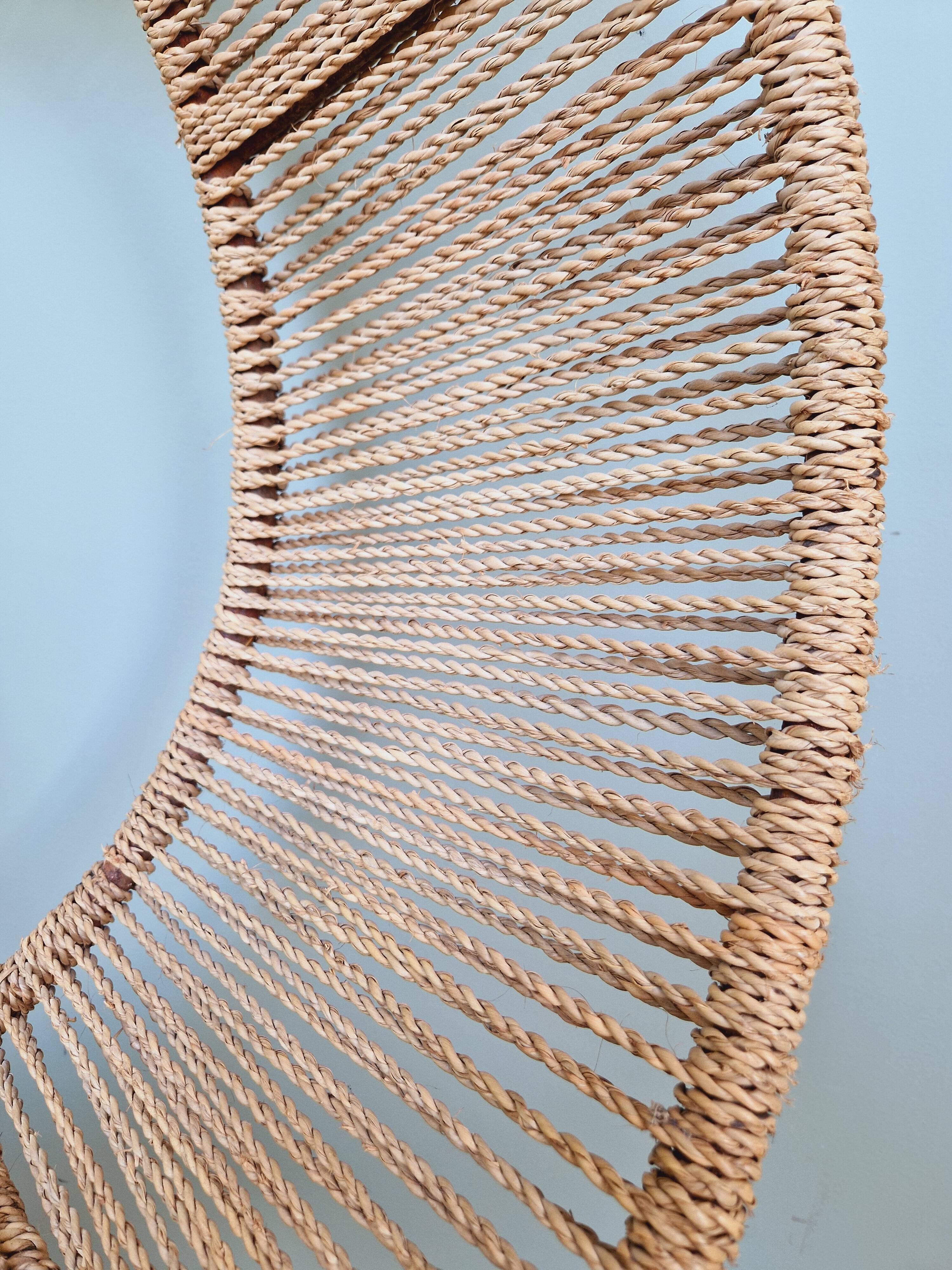 Fauteuil Point d'Interrogation, design Tom Dixon, années 80