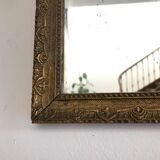 Old wooden mirror 40x 35cm