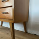 Vintage dresser feet compass 60s