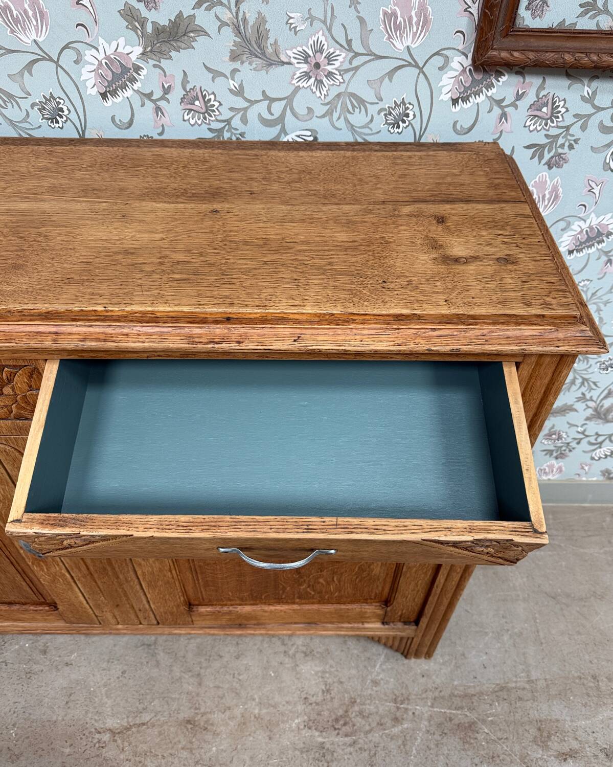 Art Deco oak grand buffet