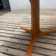 Oval table Baumann, two extensions, rosewood top.