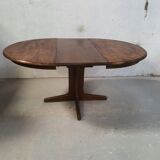 Table ronde extensible baumann en chêne par casala