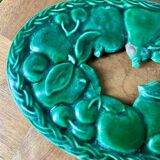 Dessous de plat en fonte émaillée modèle fruits