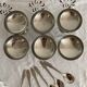Stainless steel footed bowls Jean Couzon