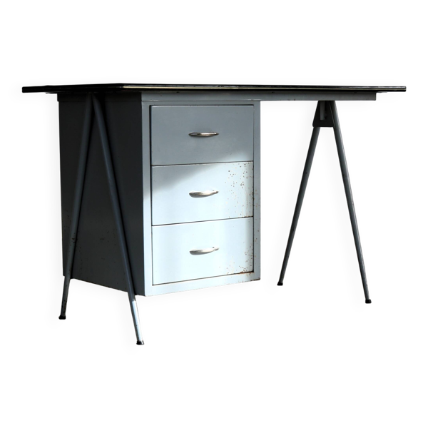 Bureau vintage style industriel années 1960 bureau