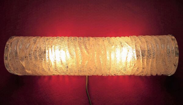 Applique Murano en verre soufflé 1950