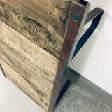 Industrial coffee table