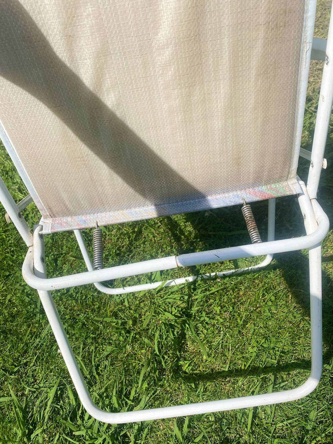 Vintage garden armchair