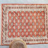 Vintage Red-Orange Persian Rug 172cm x 126cm