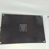 MOTUL oil enamel plate