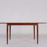 Scandinavian style teak extension table
