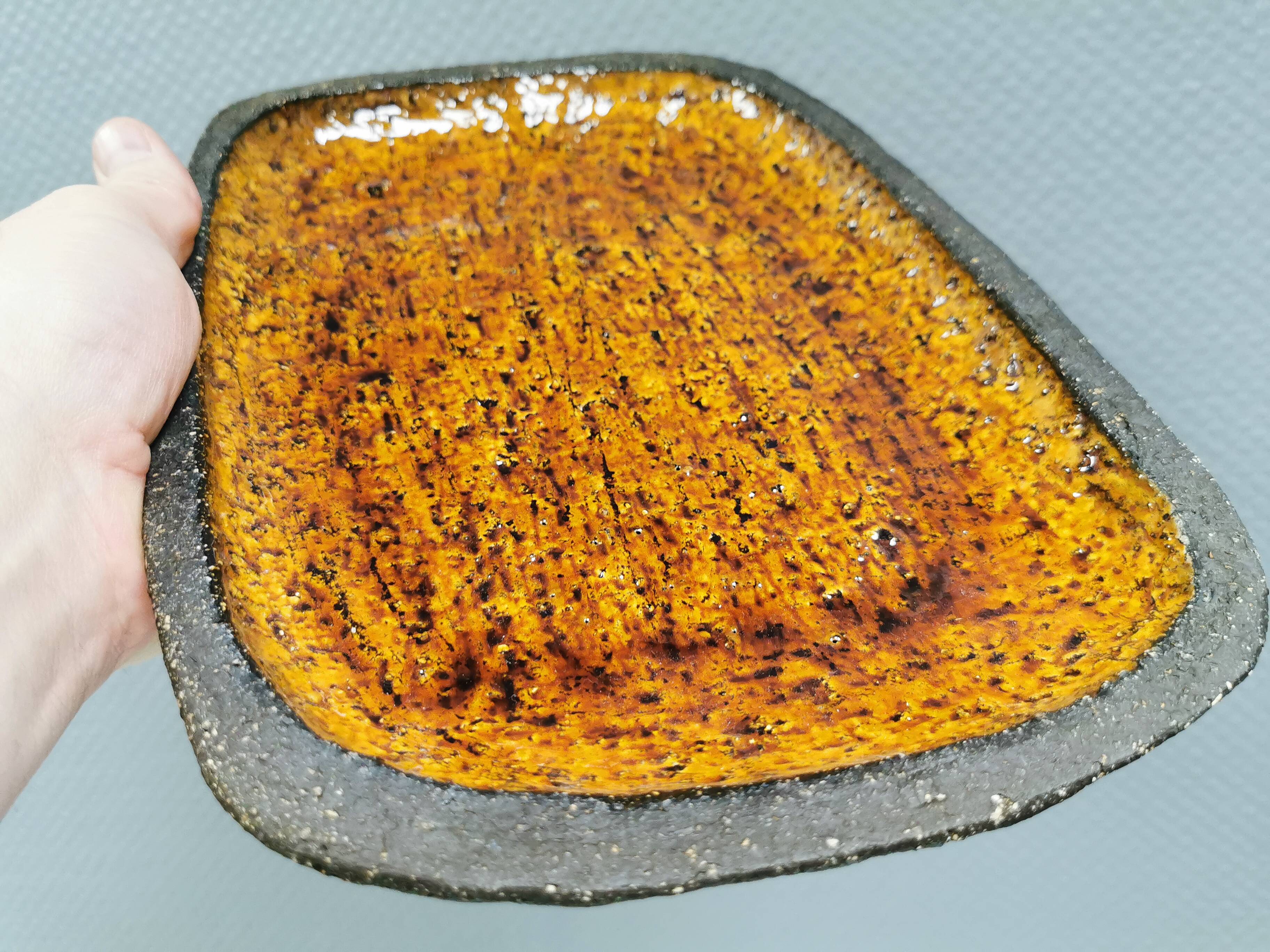 Beautiful dish from Hegnetslund Denmark 1970s.