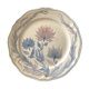 Plate in faience of quimper signed youen