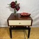 Mid-Century Retro Vintage Teak Side Table by G Plan Librenza “White China"