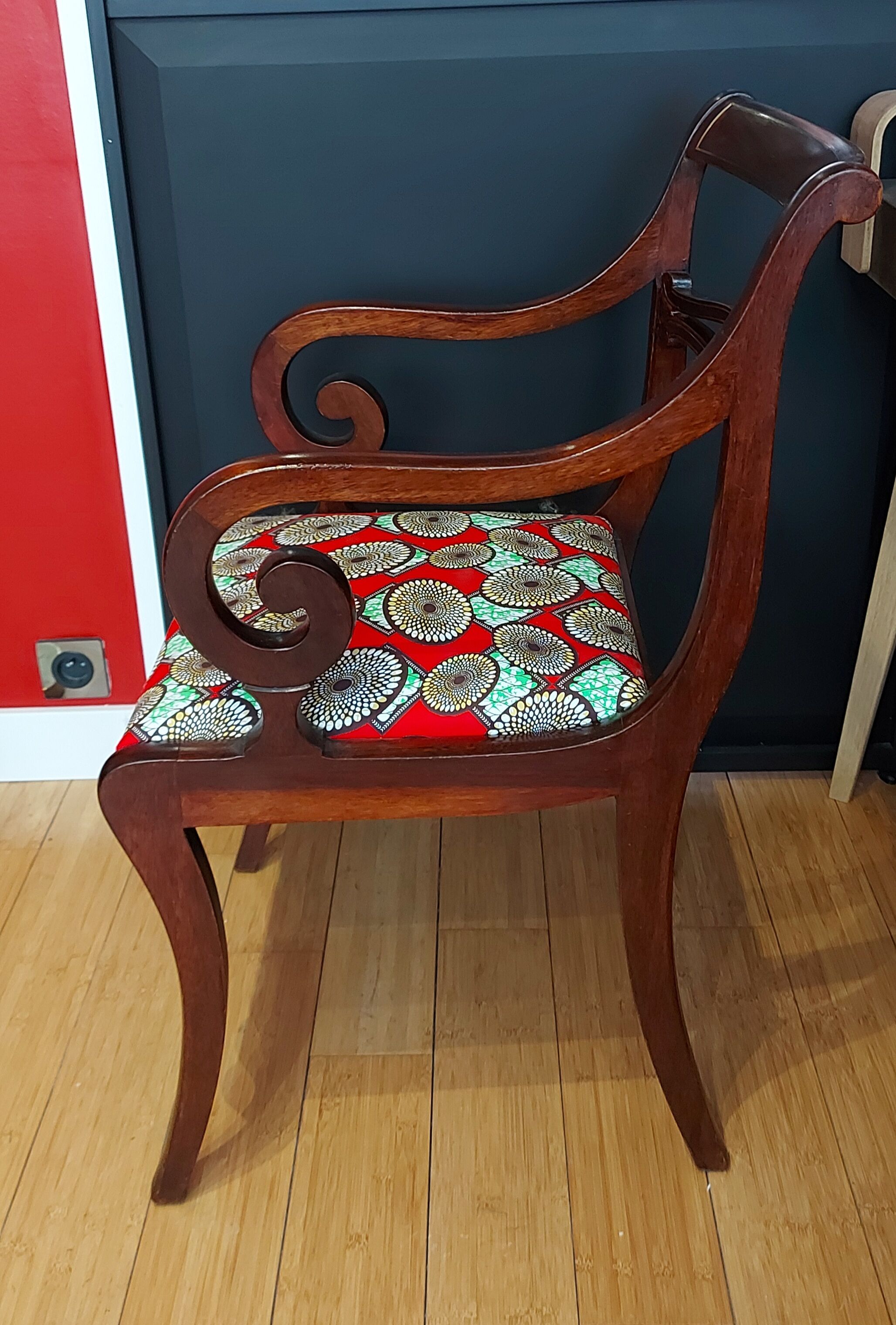 Louis Philippe style armchair/ Restoration