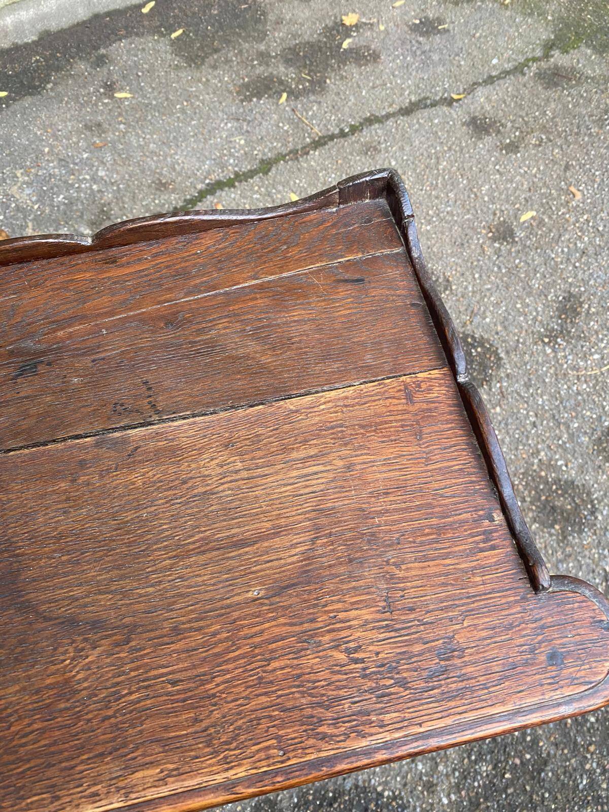 18th century Louis XV solid wood bedside table