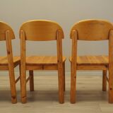 Set of four chairs, Scandinavian design, 1960s, designer: Rainer Daumiller,