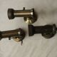 Trio of brass spots year 70