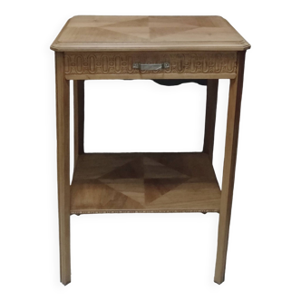 Oak side table