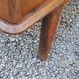 Vintage gold oak row feet compass from the 50s