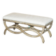 Regency style banquette - Dressing table or double piano stool