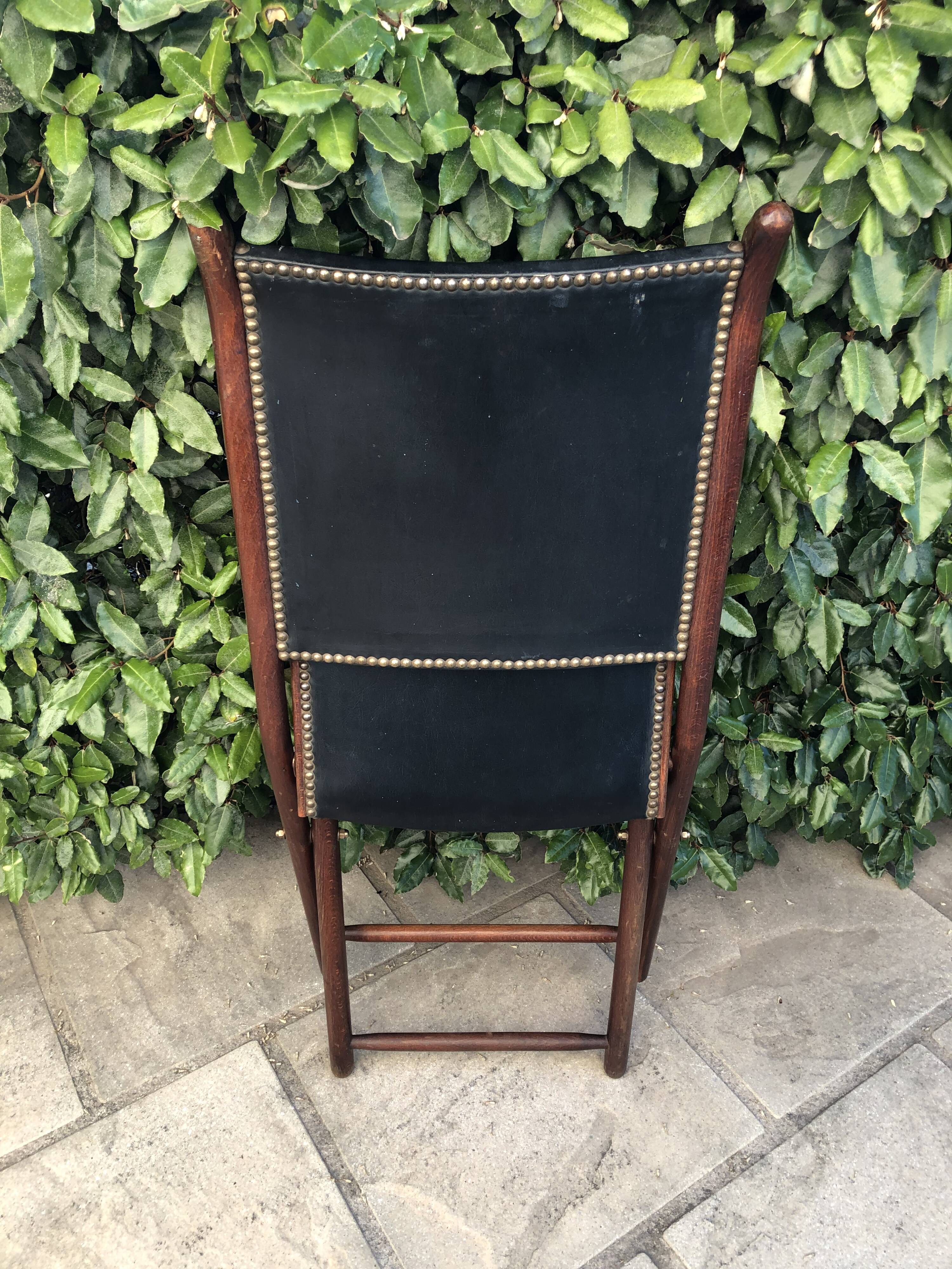 English folding chairs