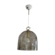 Peill & putzler suspension smoked glass and brass 70s