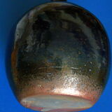Vase boule bleu design (Ikébana)