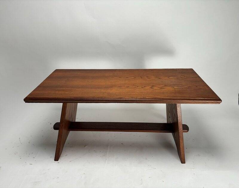 Mid-Century Modern Wooden Coffee Table by Paolo Buffa, 1950s