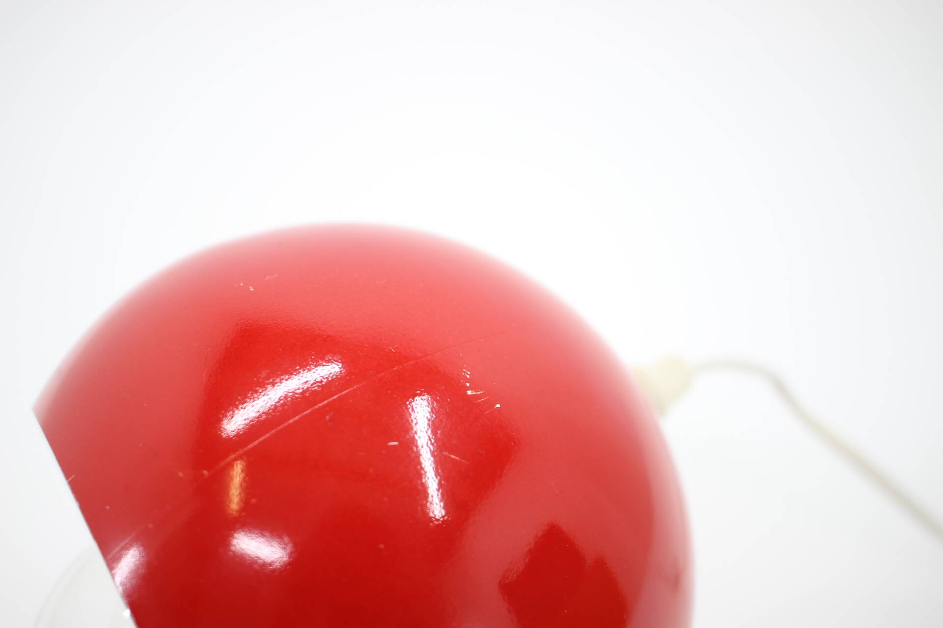 1960s Red Adjustable Table lamp, Germany