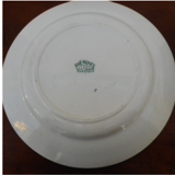 Six earthenware plates