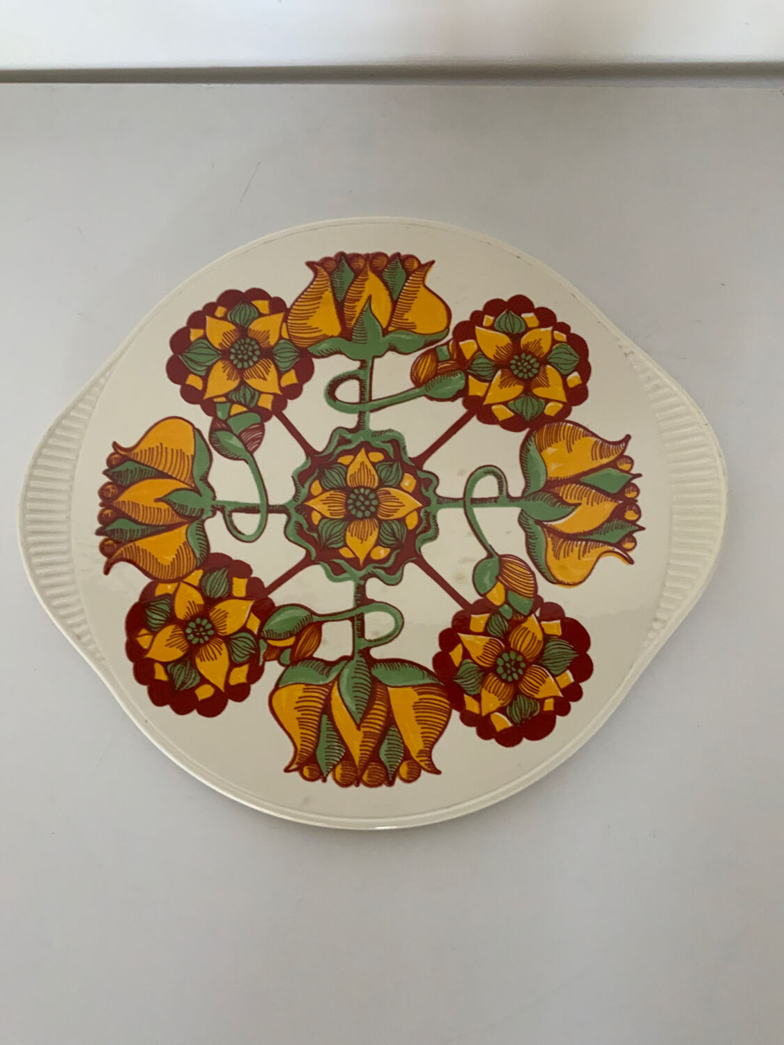 Selency pie dish x Monoprix Croisé Laroche