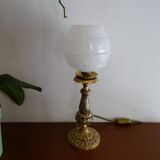 Table lamp foot bronze Art Deco style