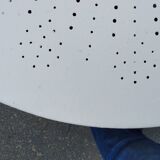 Antique garden furniture in vintage iron