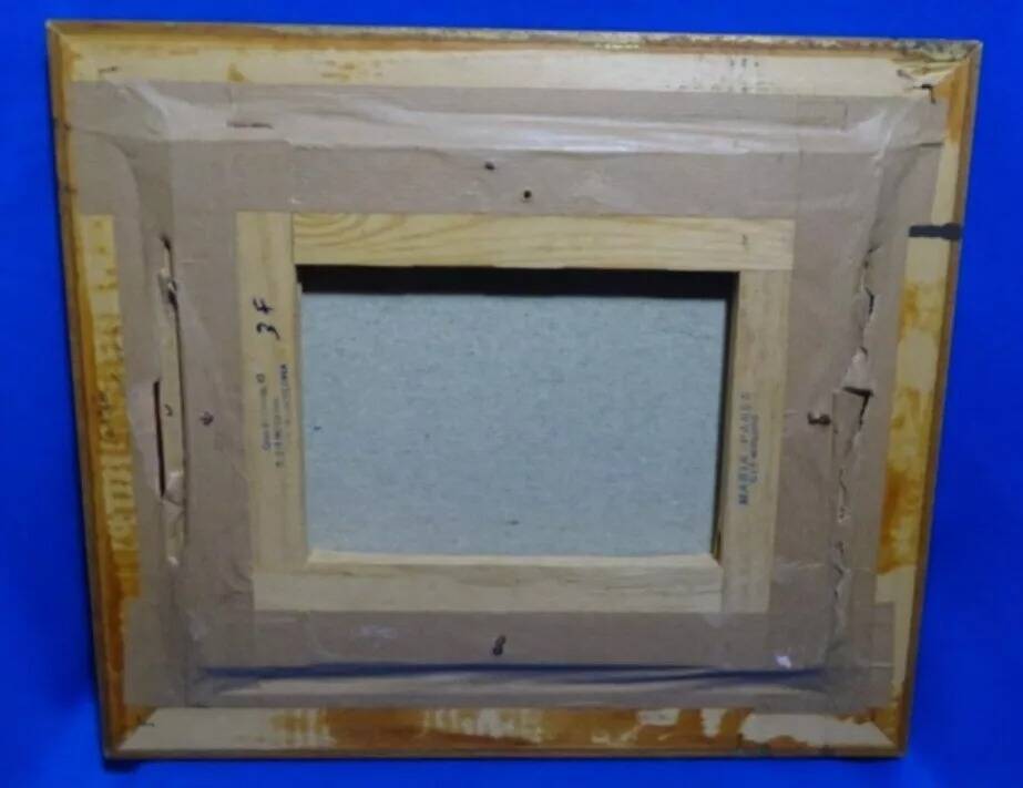 20th Century Impressionist Oil Painting of Beach Scene