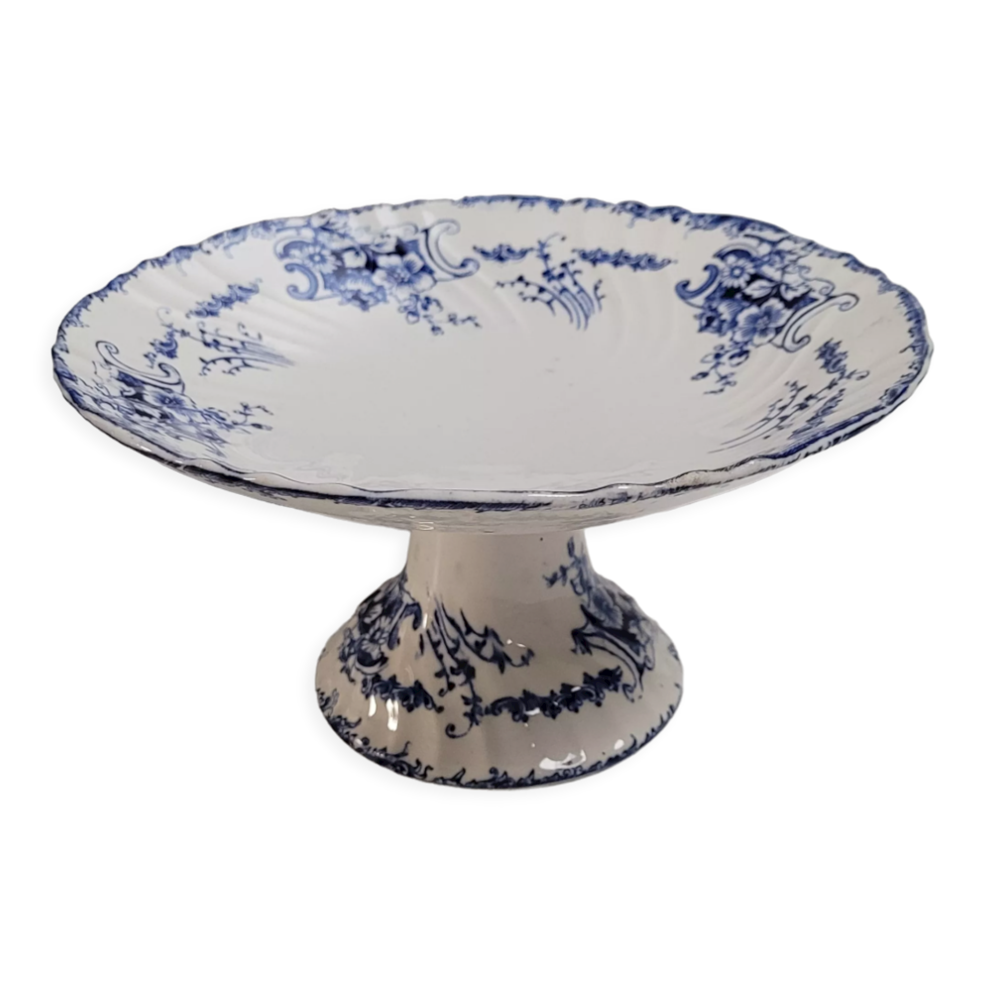 Dutch Longwy Compotier